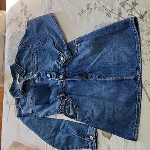 Zara jeans long-sleeved dress